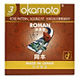 Bao cao su okamoto roman (hộp 3 gói) 1